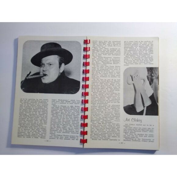 TV Personalities Book Sketch Hollywood Movie Film Stars TV Shows Original 1967 - Picture 10 of 12